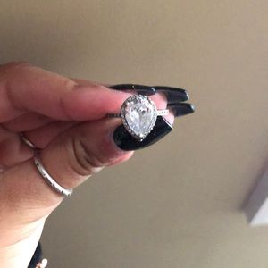 Pandora Radiant  Teardrop Ring CZ size: 5